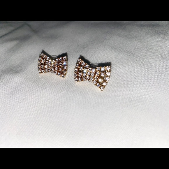 Kate Spade Sparkling Bow Necklace and Earring Set - Picture 6 of 12